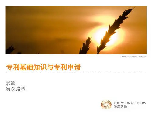 专利基础知识与专利申请