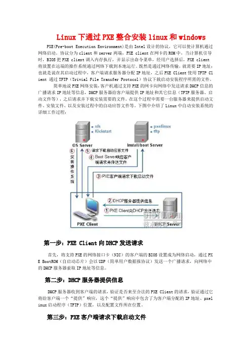 PXE远程安装系统