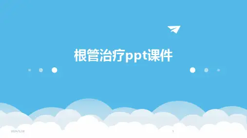 根管治疗ppt课件