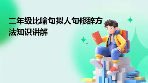 2024版二年级比喻句拟人句修辞方法知识讲解
