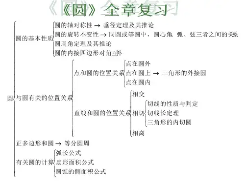 初中数学 河南中考专题复习 圆的基本性质(共18张ppt)