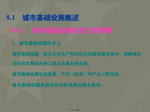 现代城市管理学-第8单元