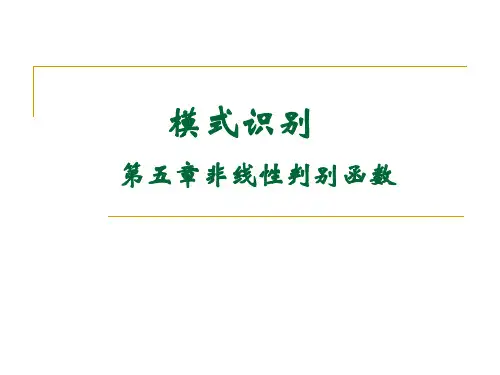 模式识别(5)