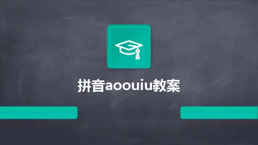 2024版拼音aoouiu教案