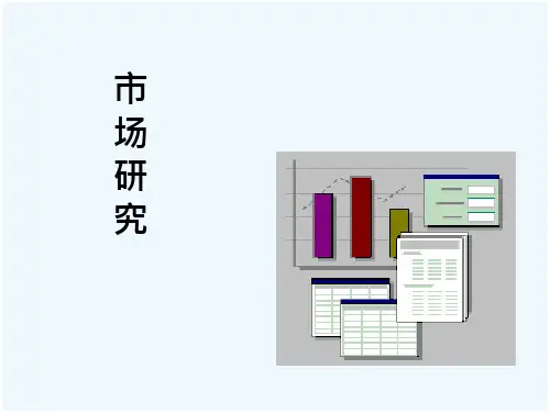 调研公司市场研究介绍PPT