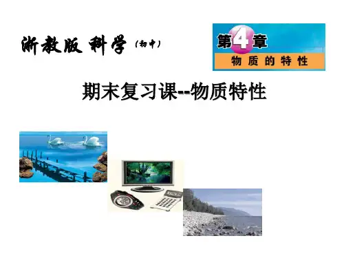 2024(浙教版)科学七年级上册 第4单元复习 课件 