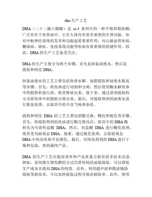 dha生产工艺