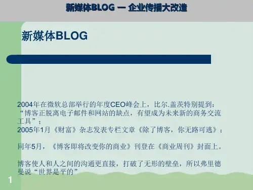 新媒体传播概述课件PPT(共29页)