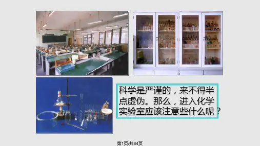 走进化学实验室共84张PPT课件