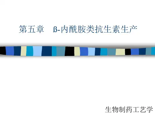 Β-内酰胺类抗生素的生产