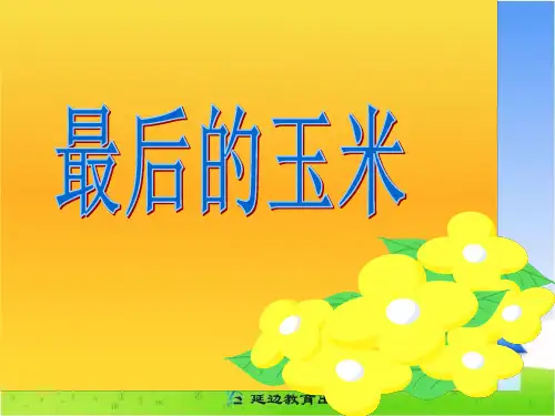 教科版语文四上《最棒的玉米》课件