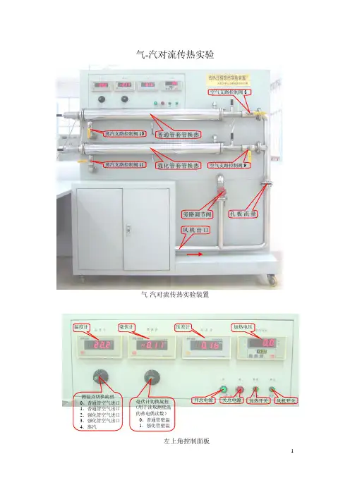 气-汽对流传热实验 