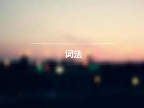 高中英语课件-初高中基础衔接词类讲解词法(共42张ppt)