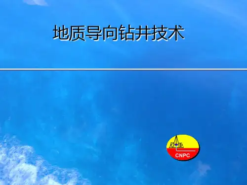 地质导向钻井技术.