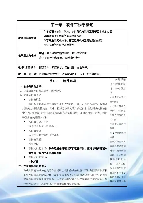 软件工程导论(第六版)电子教案(第1-13章)