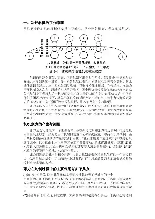 冷连轧机张力控制.doc