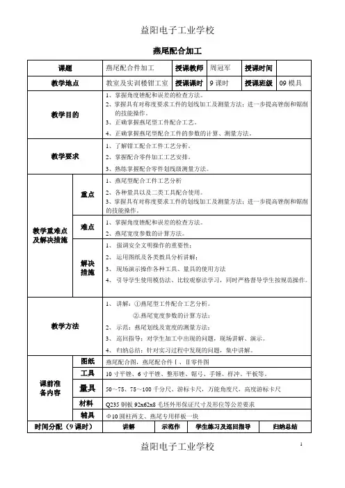 钳工实训课件1
