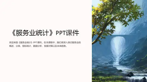 《服务业统计》课件