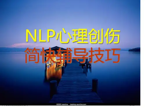 李中莹心理创伤简快辅导技巧
