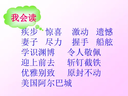 回自己的祖国去ppt课件1