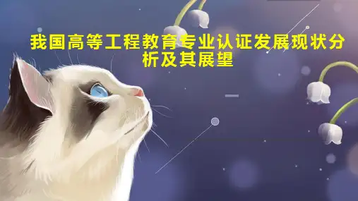 我国高等工程教育专业认证发展现状分析及其展望