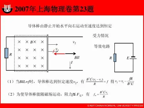 2007年上海物理卷第23题