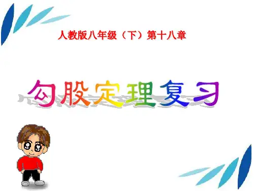 第18章 勾股定理章节复习