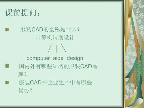 服  装  CAD