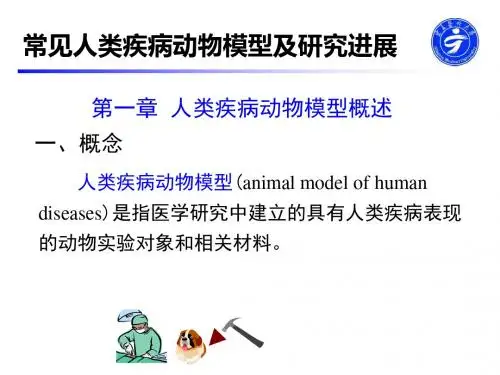 人类疾病动物模型