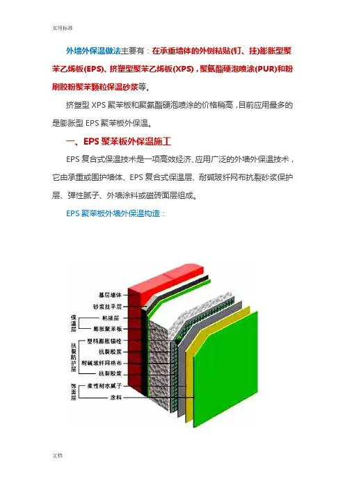 外墙外保温做法大全(配图)