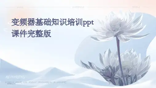 2024版变频器基础知识培训ppt课件完整版