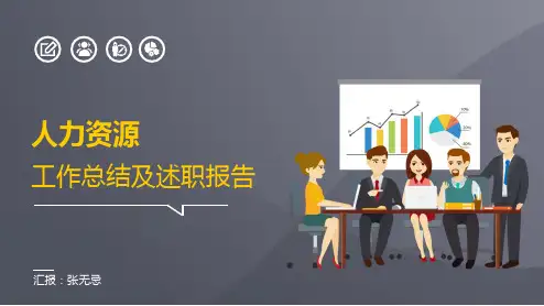人力资源HR工作总结工作计划PPT