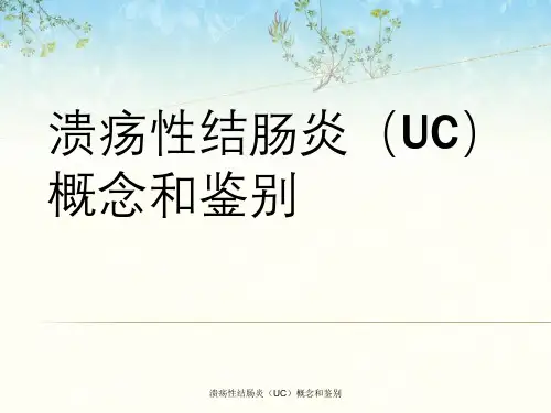 溃疡性结肠炎(UC)概念与鉴别