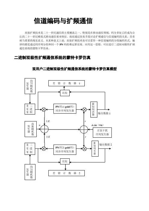 信道编码与扩频通信