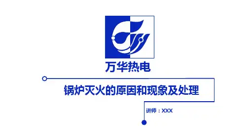 锅炉灭火的原因和现象及处理 - 副本