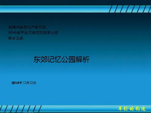 成都东郊记忆公园分析x