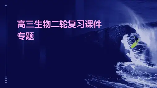 高三生物二轮复习课件 专题