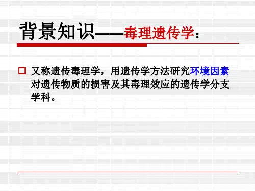 实验八 植物微核检测技术23页PPT文档