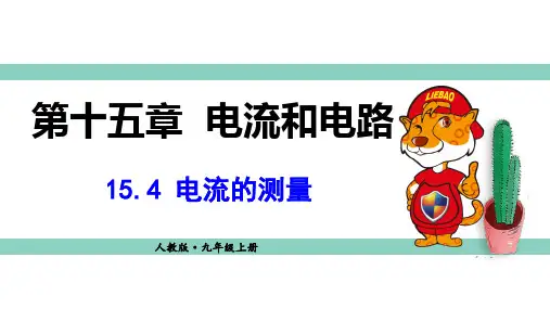 人教版九年级上册物理精品教学课件 第十五章 电流和电路 第4节 电流的测量