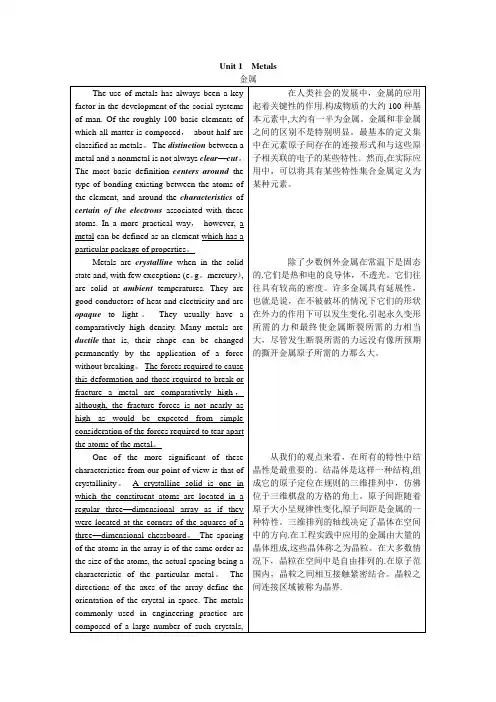 机械设计制造及其自动化专业英语翻译超级大全