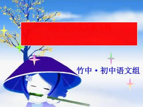 初中作文让作文语言文采飞扬ppt