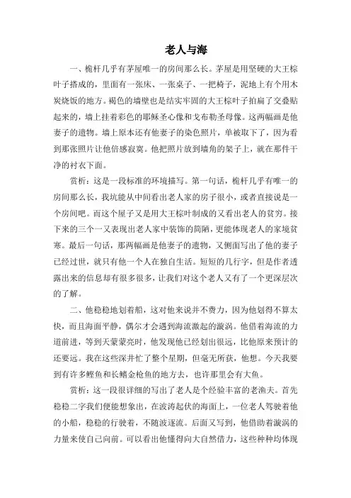 老人与海2500字.docx