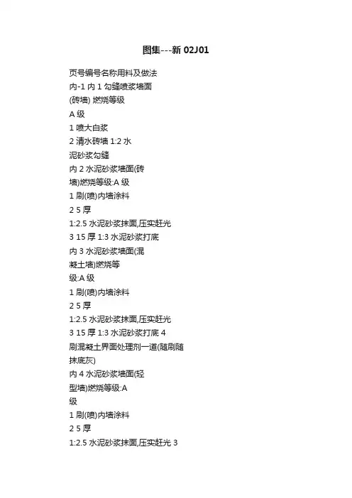 图集---新02J01