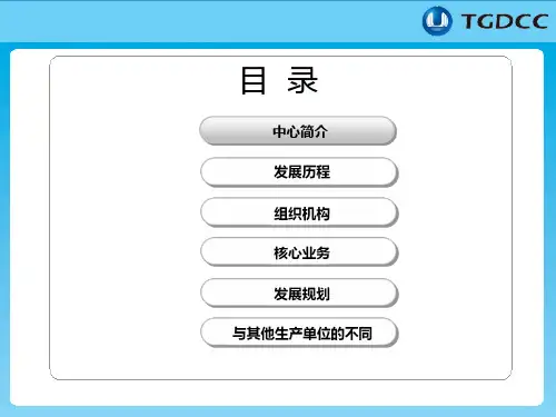 医学课件三峡梯调通信中心基本情况介绍