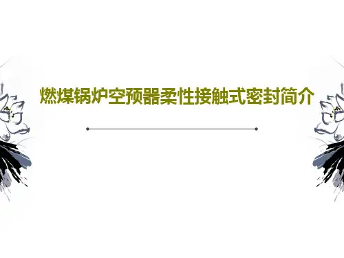 燃煤锅炉空预器柔性接触式密封简介共30页文档