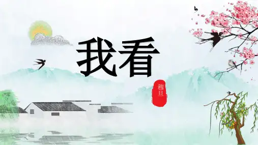 《我看》ppt课件