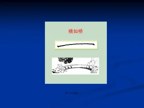 硬笔书法系列硬笔书法8个基本笔画图解.pptx