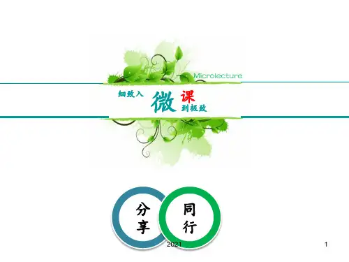 微课讲座(全)PPT课件