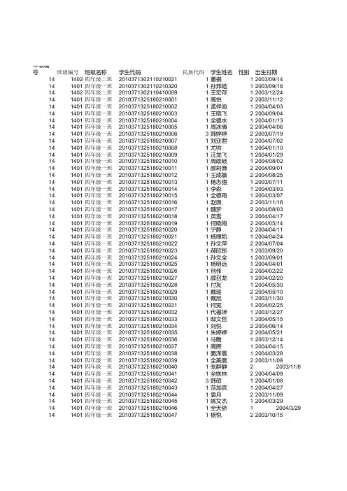 刘庄镇明德小学体测模版1
