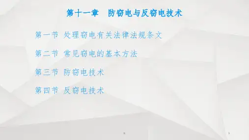 防窃电与反窃电技术